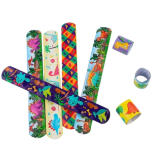 Pulseras Slap( mágicas) Dino