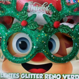Lentes Glitter Reno Verde