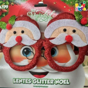 Lentes Glitter Noel