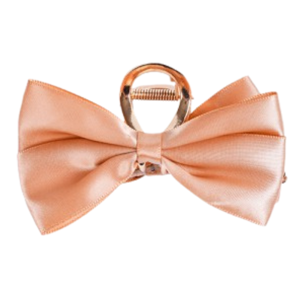 Broche Moño Premium Beige – Merakys Mayorista