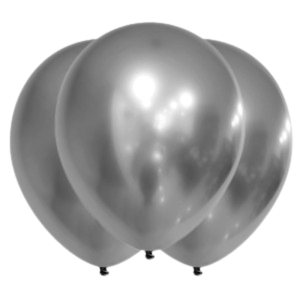 Globby 12 " Cromo Platino Plateado