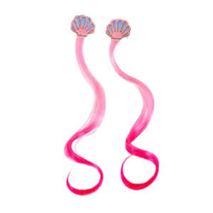 Extensión de Pelo Rosa 2 Tonos Clip Almejas