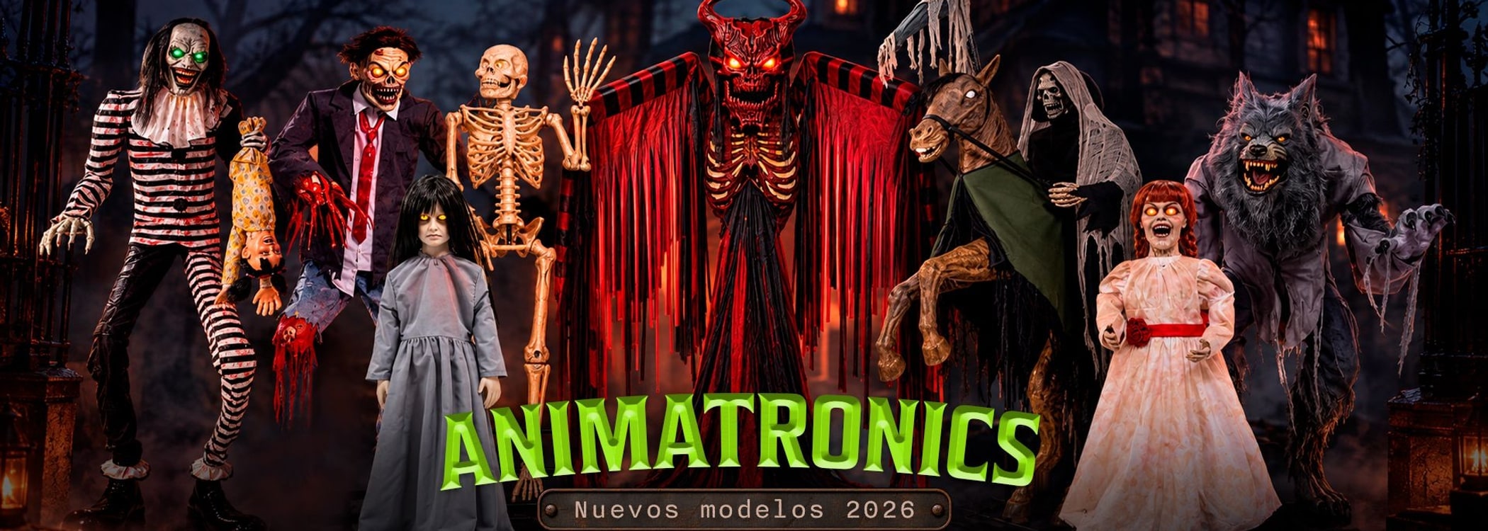 Animatronics · Nuevos modelos 2026