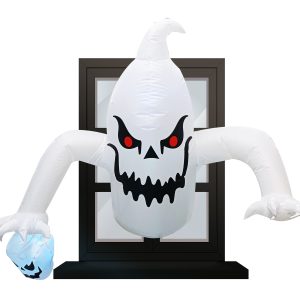 INFLABLE FANTASMA EN LA VENTANA