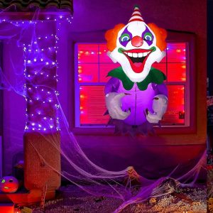 INFLABLE PAYASO EN LA VENTANA