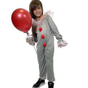 DISFRAZ PAYASO NIÑO TALLE S (5-6 AÑOS)