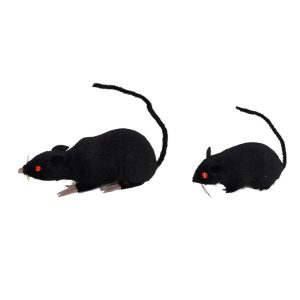 SET RATAS NEGRAS x 2 Un.