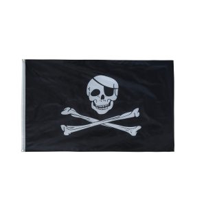 BANDERA PIRATA JOLLY ROGER 90 x 150 cm