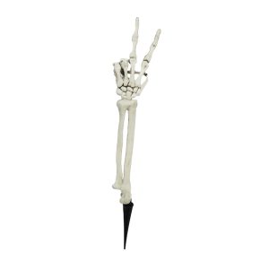BRAZO ESQUELETO CON MANO "V" PARA CLAVAR